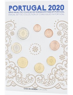 Portugal Série FDC Euro 2020 - Portugal - Broderie de Madère 2020