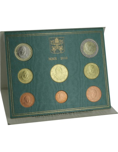 Vatican Benoît XVI Coffret BU Euro VATICAN 2010 - Benoît XVI 2010