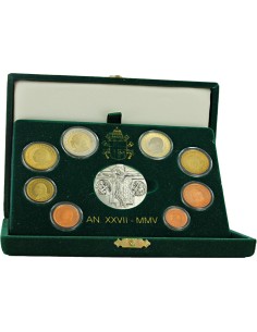 Vatican Coffret BE Euro VATICAN 2005 - Jean Paul II 2005