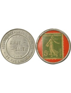 Kirby Smith 5 centimes Aluminium A Paris