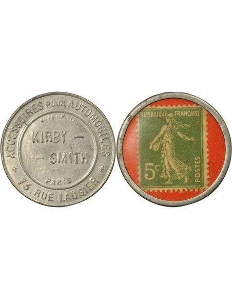 Kirby Smith 5 centimes Aluminium A Paris