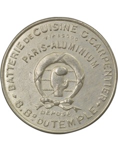 Batterie Cuisine G. Carpentier 5 centimes Aluminium A Paris 2