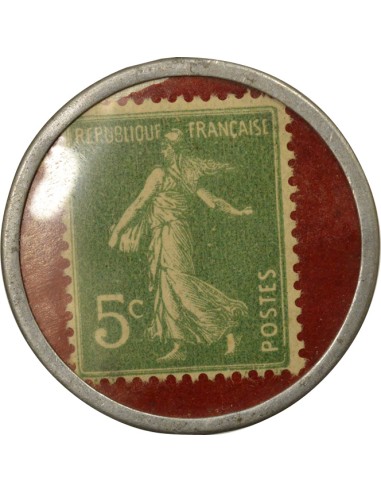Spidoléine 5 centimes Aluminium A Paris