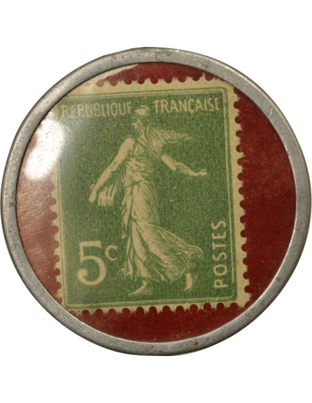 Spidoléine 5 centimes Aluminium A Paris