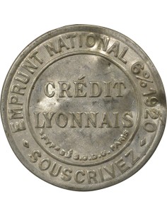 Crédit Lyonnais 5 centimes Aluminium A Paris 2