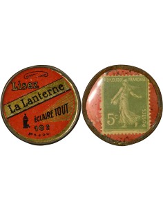La Lanterne 5 centimes Aluminium A Paris