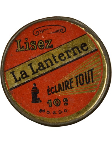 La Lanterne 5 centimes Aluminium A Paris