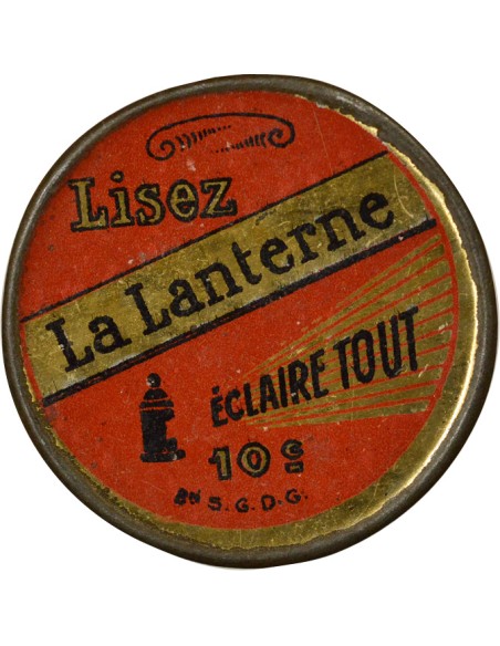 La Lanterne 5 centimes Aluminium A Paris