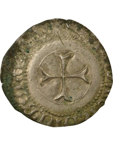 Duché de Bretagne François II de Bretagne A la Targe 1 blanc Billon 1458-1488 9 Rennes