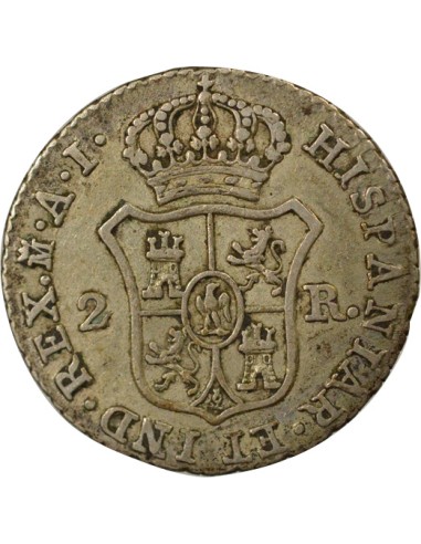 Espagne Joseph Napoléon Joseph Napoléon - 2 Réaux Argent - 1811 M Madrid 2 reales Argent 1811 AI Madrid
