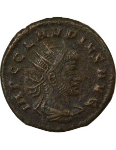 Rome Empire Claude II le Gothique Junon & Paon 1 antoninien Billon 269 R Rome 2