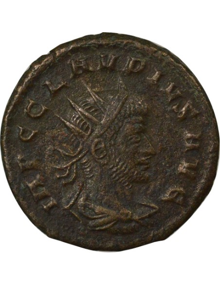 Rome Empire Claude II le Gothique Junon & Paon 1 antoninien Billon 269 R Rome