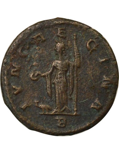 Rome Empire Claude II le Gothique Junon & Paon 1 antoninien Billon 269 R Rome
