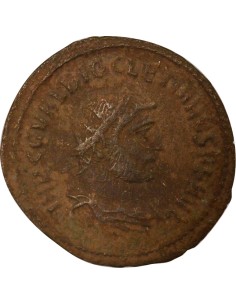 Rome Empire Dioclétien Jupiter & Hercule 1 antoninien Billon 286-290 Antioche 2