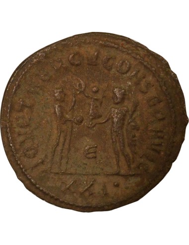 Rome Empire Dioclétien Jupiter & Hercule 1 antoninien Billon 286-290 Antioche