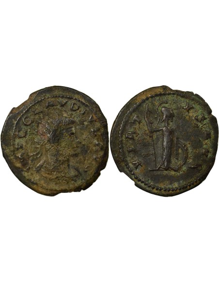 Rome Empire Claude II le Gothique Minerve debout 1 antoninien Billon 268-270 R Rome