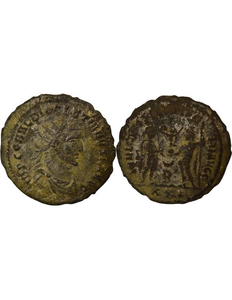 Rome Empire Dioclétien Jupiter & Hercule 1 antoninien Billon 286-290 Antioche