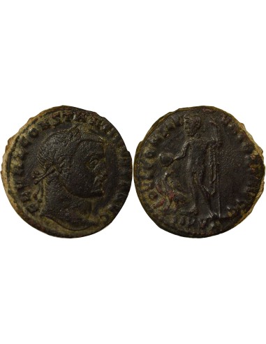 Rome Empire Constantin Ier Génie & Aigle 1 nummus Cuivre 311 Cyzique