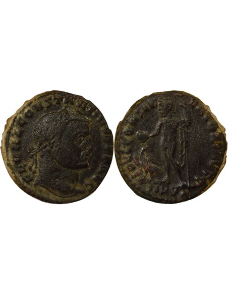 Rome Empire Constantin Ier Génie & Aigle 1 nummus Cuivre 311 Cyzique