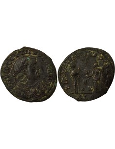 Rome Empire Dioclétien Providentia & Quies 1 ae Bronze 308 Alexandrie