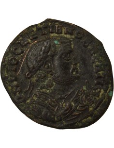 Rome Empire Dioclétien Providentia & Quies 1 ae Bronze 308 Alexandrie 2