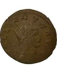 Rome Empire Gallien Antilope à gauche 1 antoninien Billon 267-268 R Rome 2