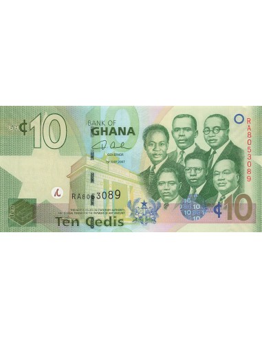Ghana 10 Cedis - 2007 - P.39 10 cedis 2007