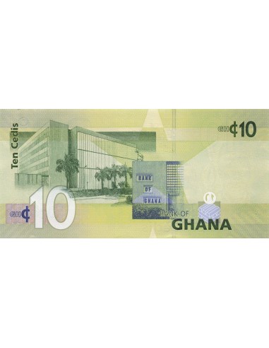 Ghana 10 Cedis - 2007 - P.39 10 cedis 2007