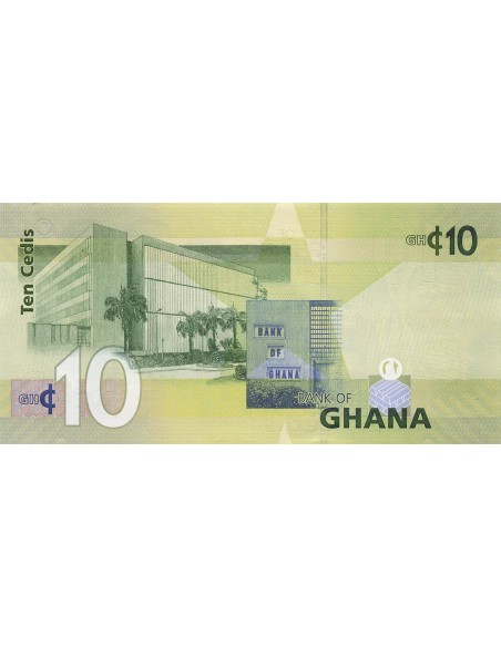 Ghana 10 Cedis - 2007 - P.39 10 cedis 2007