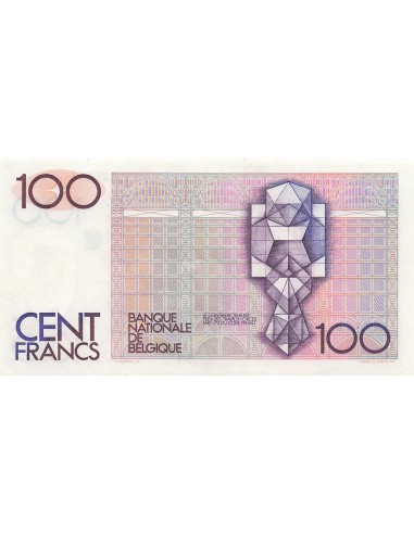 Belgique 100 Francs - Henri Beyaert - ND (1980-81) - P.140 100 francs 1980