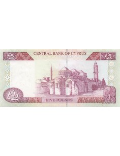 Chypre 5 Pounds - 2003 - P.61 5 pounds 2003 2