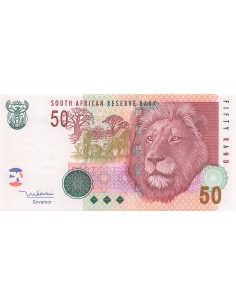 Afrique du Sud 50 Rand - Lion - ND (2005) - P.130 50 rand 2005