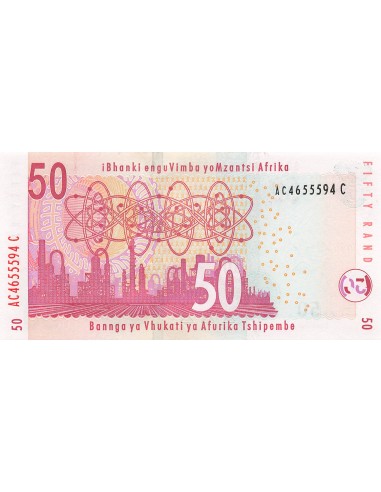 Afrique du Sud 50 Rand - Lion - ND (2005) - P.130 50 rand 2005