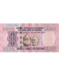 Rwanda 5000 Francs - Gorille - 01-04-2004 - P.33 5000 francs 2004 2