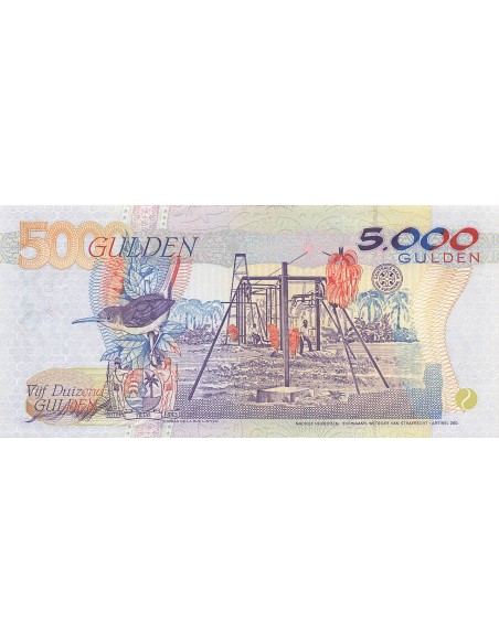 Suriname 5000 Gulden - 1999 - P.143 5000 gulden 1999