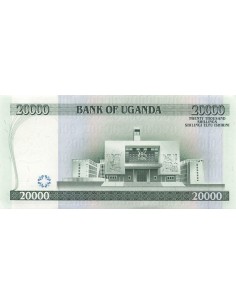 Ouganda 20000 Shillings - Grue - 2005 - P.46 20000 shillings 2005 2