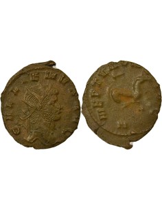 Rome Empire Gallien Hippocampe 1 antoninien Billon 267-268 R Rome