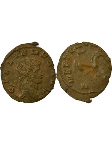 Rome Empire Gallien Hippocampe 1 antoninien Billon 267-268 R Rome