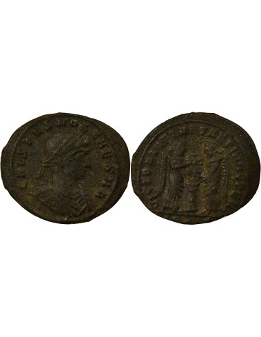 Rome Empire Crispus aux Victoires 1 nummus Cuivre 318-319 Siscia
