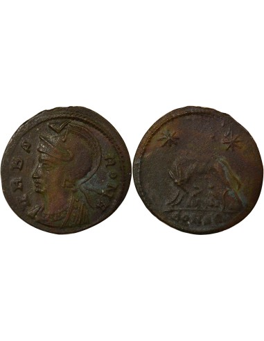 Rome Empire Louve 1 nummus Cuivre 330-333 R Rome