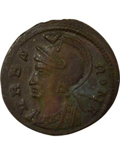 Rome Empire Louve 1 nummus Cuivre 330-333 R Rome 2