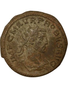 Rome Empire Probus Empereur & Jupiter 1 antoninien Billon 280 Antioche 2