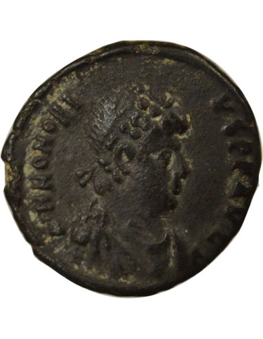 Rome Empire Honorius Empereur & Victoire 1 nummus Cuivre 395-401 Antioche