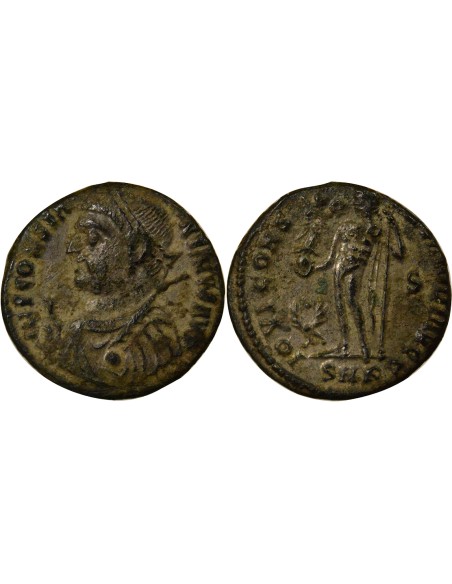 Rome Empire Constantin Ier Jupiter 1 nummus Cuivre 317-320 R Rome