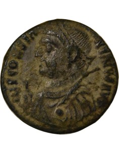 Rome Empire Constantin Ier Jupiter 1 nummus Cuivre 317-320 R Rome 2