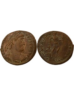 Rome Empire Valentinien Ier Empereur & Captif 1 nummus Cuivre 364-367 Siscia