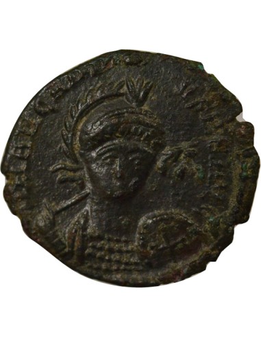 Rome Empire Arcadius Constantinople Assise 1 nummus Cuivre 401-403 Nicomédie
