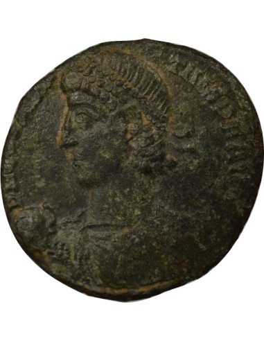 Rome Empire Constance II Empereur & Captifs 1 maiorina Cuivre 348-351 Constantinople