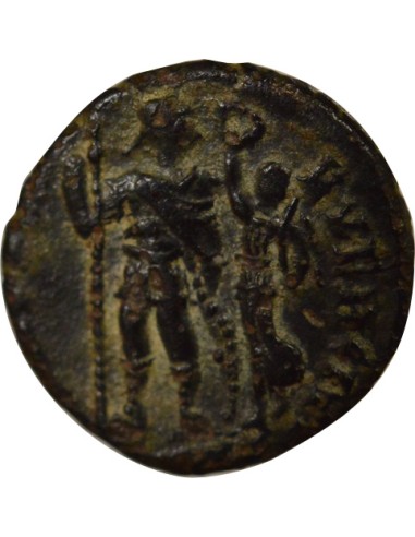 Rome Empire Honorius Empereur & Victoire 1 nummus Cuivre 395-401
