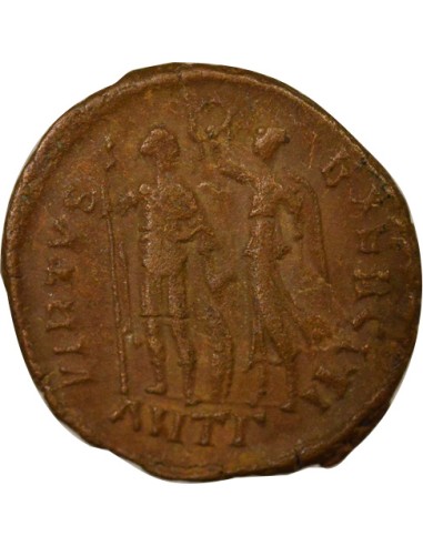 Rome Empire Honorius Empereur & Victoire 1 nummus Cuivre 395-401 Antioche